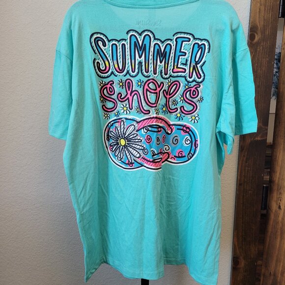 Sunshine Raised Beach Themed T-Shirt - Picture 5 of 8